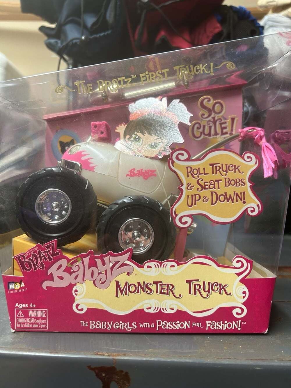 Vintage 2002 MGA BRATZ BABYZ MONSTER TRUCK unopened unused